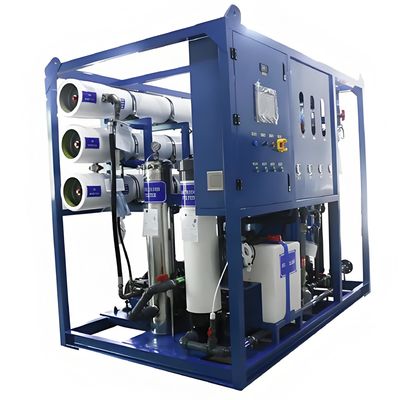 Хорошая цена Система опреснения морской воды Siemens S7 PLC, производящая 99,5% опресненной воды онлайн
