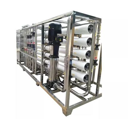 Хорошая цена Morui 15m3 Two Stages High Salt Rejection Reverse Osmosis Plant with 15000L/Hour Capacity and Stainless Steel 304/316 Construction онлайн