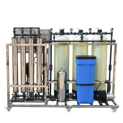 Хорошая цена Commercial RO System with PLC+Touch Screen Control SS304/316 Construction and Auto Membrane Flushing for Water Treatment онлайн