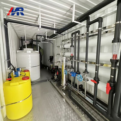 Хорошая цена Containerized 200m3 Per Day Reverse Osmosis System with 15 kW Power and 380 V Voltage for Borehole Water Treatment онлайн