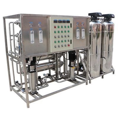 Хорошая цена Коммерческая система обработки воды обратным осмосом 220V/380V 98% отторжения соли онлайн