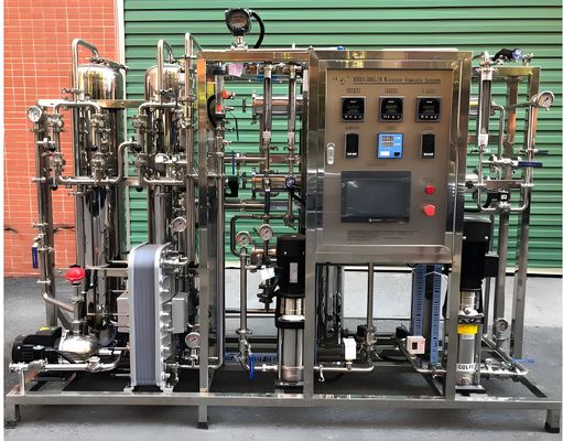 Хорошая цена Система очистки воды EDI мощностью 2 м3/ч с ПЛК Siemens S7 онлайн