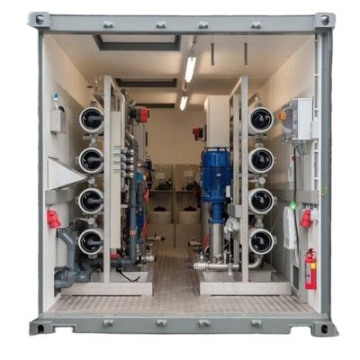 Хорошая цена Commercial RO System with DOW BW30-400 RO Membrane 24m3/hour Customizable Size and Weight for Industrial Water Treatment онлайн